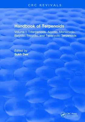 Dev |  Handbook of Terpenoids | Buch |  Sack Fachmedien
