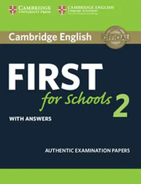  Cambridge English First for Schools 2 Student's Book with Answers | Buch |  Sack Fachmedien