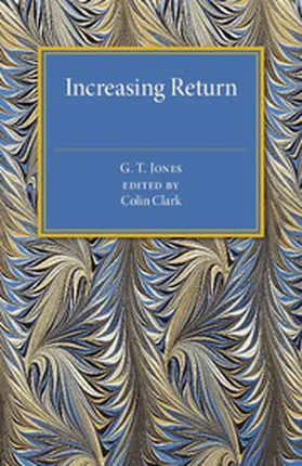 Jones / Clark |  Increasing Return | Buch |  Sack Fachmedien