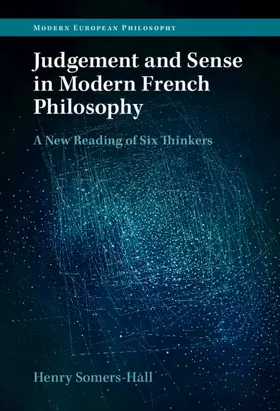Somers-Hall |  Judgement and Sense in Modern French Philosophy | Buch |  Sack Fachmedien