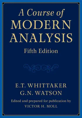 Whittaker / Watson / Moll | A Course of Modern Analysis | Buch | 978-1-316-51893-9 | sack.de