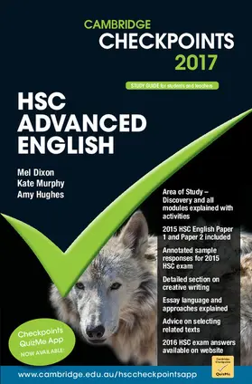Dixon / Murphy / Hughes |  Cambridge Checkpoints HSC Advanced English 2017 | Buch |  Sack Fachmedien