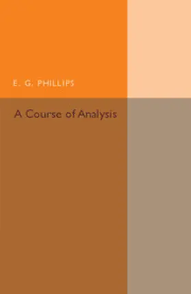 Phillips |  A Course of Analysis | Buch |  Sack Fachmedien