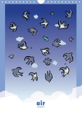 Guckes |  air animals (Wall Calendar 2021 DIN A4 Portrait) | Sonstiges |  Sack Fachmedien