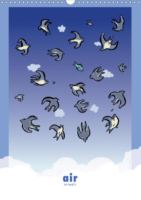 Guckes |  air animals (Wall Calendar 2021 DIN A3 Portrait) | Sonstiges |  Sack Fachmedien
