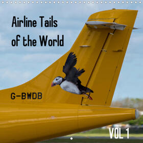 Russell |  Airline Tails of the World Vol1 (Wall Calendar 2021 300 × 300 mm Square) | Sonstiges |  Sack Fachmedien