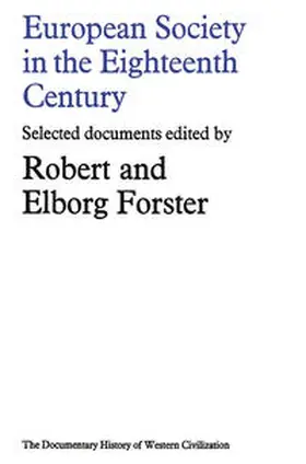 Forster |  European Society in the Eighteenth Century | eBook | Sack Fachmedien