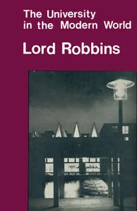 Robbins |  The University in the Modern World | eBook | Sack Fachmedien