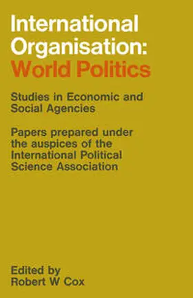 Cox |  International Organization | eBook | Sack Fachmedien