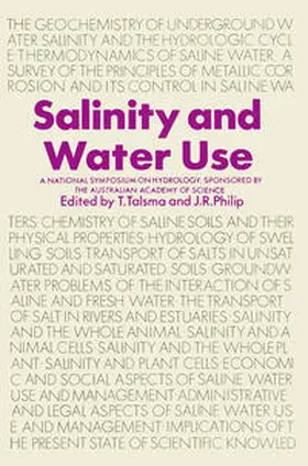 Talsma / Philips |  Salinity and Water Use | eBook | Sack Fachmedien