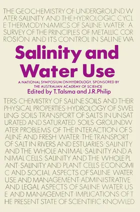 Talsma / Philips | Salinity and Water Use | Buch | 978-1-349-01393-7 | sack.de
