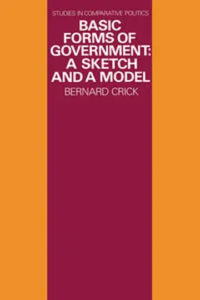 Crick |  Basic Forms of Government | eBook | Sack Fachmedien