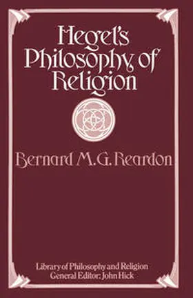Reardon |  Hegel’s Philosophy of Religion | eBook | Sack Fachmedien