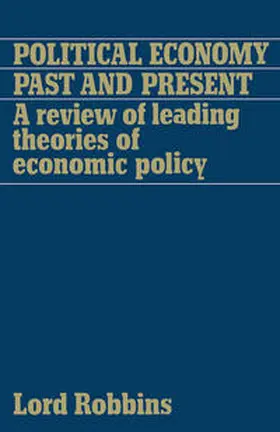 Robbins |  Political Economy: Past and Present | eBook | Sack Fachmedien