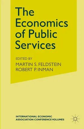 Inmand / Inman / Feldstein |  The Economics of Public Services | Buch |  Sack Fachmedien