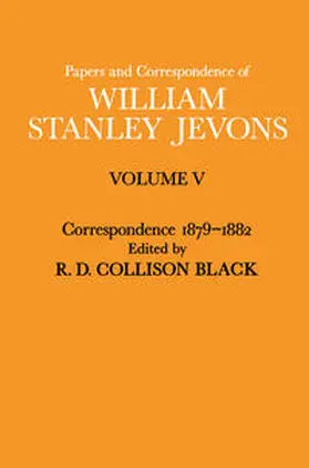 Jevons |  Papers and Correspondence of William Stanley Jevons | eBook | Sack Fachmedien