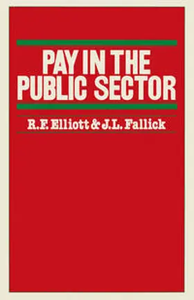 Elliott / Fallick | Pay in the Public Sector | E-Book | sack.de