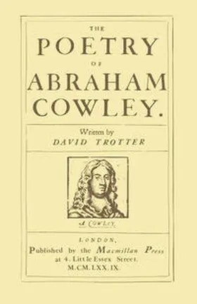 Trotter |  Poetry of Abraham Cowley | eBook | Sack Fachmedien