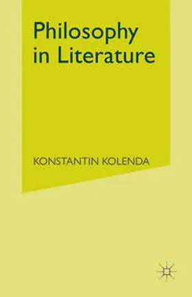 Kolenda |  Philosophy in Literature | eBook | Sack Fachmedien