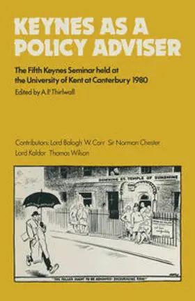 Thirlwall |  Keynes as a Policy Adviser | eBook | Sack Fachmedien
