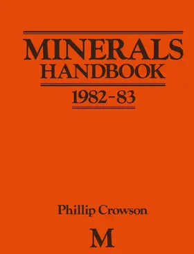 Crowson | Minerals Handbook 1982-83 | Buch | 978-1-349-06331-4 | sack.de