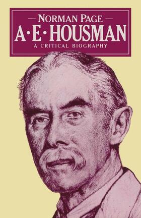 Page |  A. E. Housman | Buch |  Sack Fachmedien