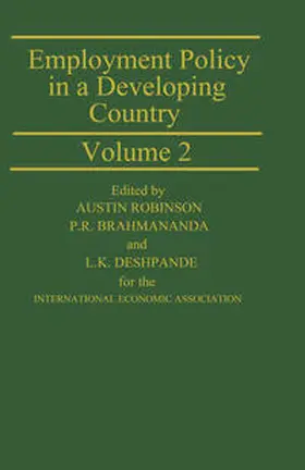 Robinson |  Employment Policy in a Developing Country A Case-study of India Volume 2 | eBook | Sack Fachmedien