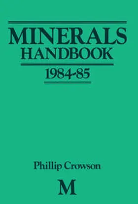 Crowson |  Minerals Handbook 1984–85 | eBook | Sack Fachmedien