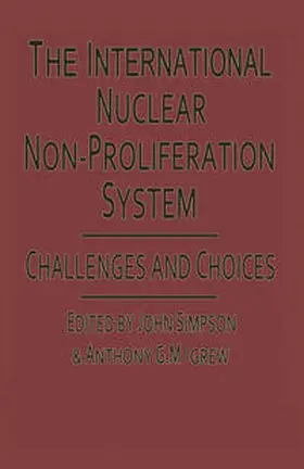 Simpson / McGrew |  International Nuclear Nonproliferation System | eBook | Sack Fachmedien