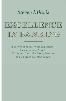 Davis | Excellence in Banking | Buch | 978-1-349-07914-8 | www2.sack.de