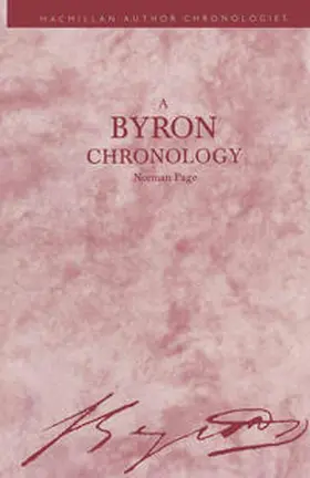Page |  Byron Chronology | eBook | Sack Fachmedien