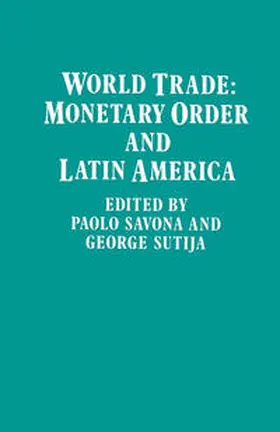 Savona / Sutija |  World Trade | eBook | Sack Fachmedien