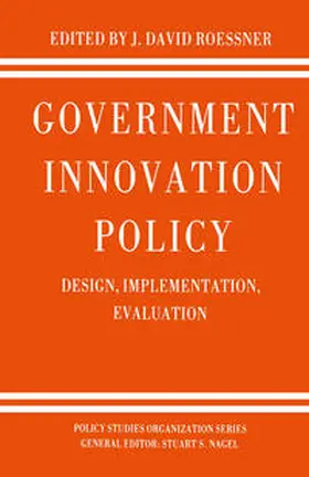 Roessner |  Government Innovation Policy | eBook | Sack Fachmedien