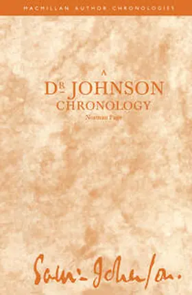 Page | A Dr Johnson Chronology | E-Book | www2.sack.de