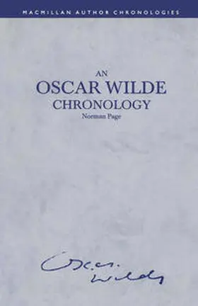 Page | An Oscar Wilde Chronology | E-Book | www2.sack.de