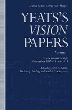 Yeats / Adams / Frieling |  Yeats's "Vision" Papers | eBook | Sack Fachmedien