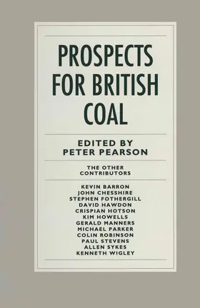 Pearson |  Prospects for British Coal | Buch |  Sack Fachmedien