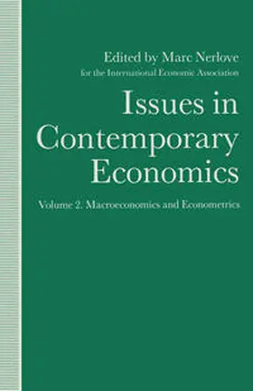 Nerlove |  Issues in Contemporary Economics | eBook | Sack Fachmedien