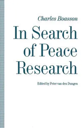 Boasson |  In Search of Peace Research | eBook | Sack Fachmedien