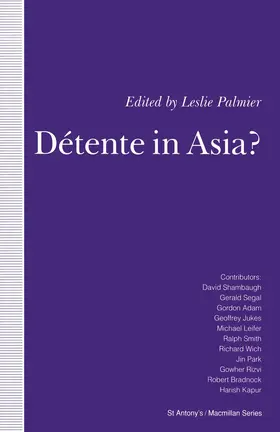 Palmier |  Détente in Asia? | Buch |  Sack Fachmedien