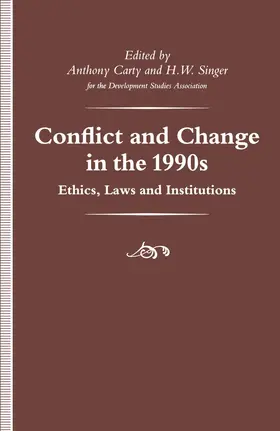 Carty / Singer |  Conflict and Change in the 1990s | Buch |  Sack Fachmedien