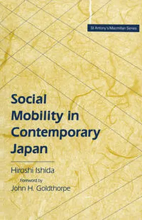 Ishida |  Social Mobility in Contemporary Japan | eBook | Sack Fachmedien