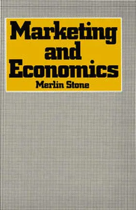 Stone |  Marketing and Economics | eBook | Sack Fachmedien