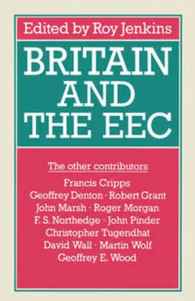 Jenkins |  Britain and the European Economic Community | eBook | Sack Fachmedien
