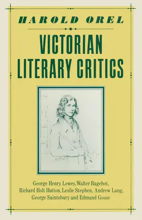 Orel |  Victorian Literary Critics | Buch |  Sack Fachmedien