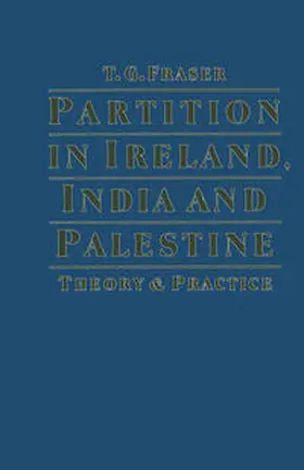 Fraser |  Partition In Ireland India And Palestine | eBook | Sack Fachmedien