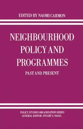 Carmon |  Neighbourhood Policy and Programmes | eBook | Sack Fachmedien