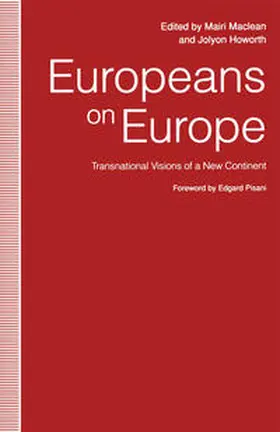 Howorth / Maclean |  Europeans on Europe | eBook | Sack Fachmedien