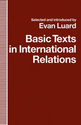 Luard |  Basic Texts in International Relations | eBook | Sack Fachmedien