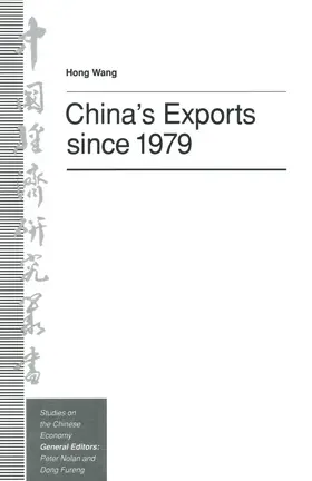 Wang |  China's Exports Since 1979 | Buch |  Sack Fachmedien
